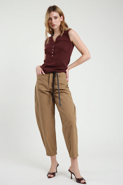 PE26 Susy Mix Pantalone 60285TL Cammello