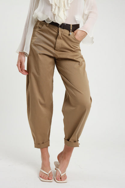 PE26 Susy Mix Pantalone 60285GL Cammello