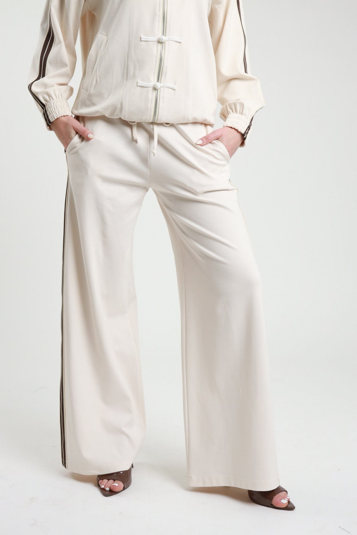 PE26 Susy Mix Pantalone S0076 Burro