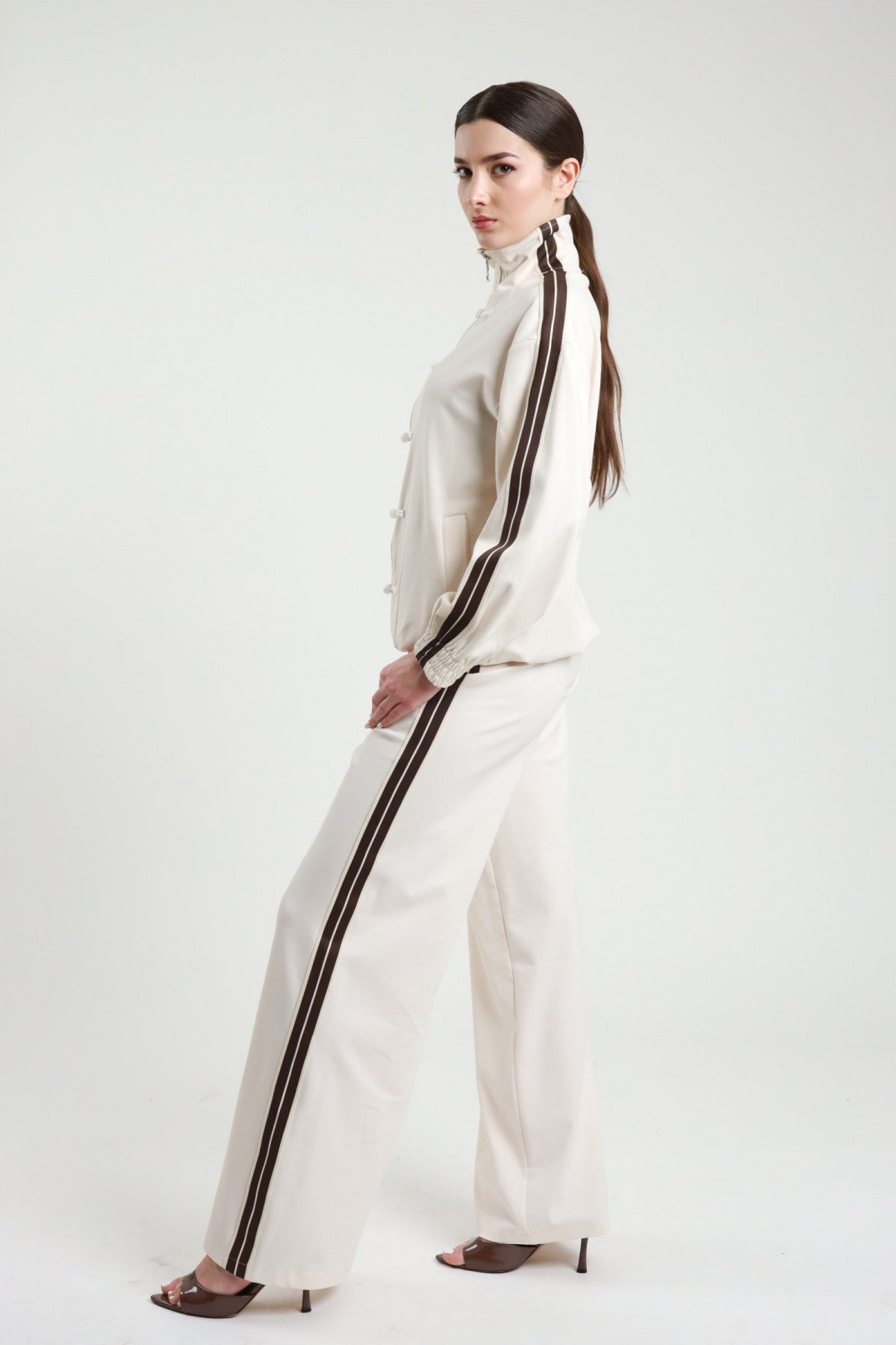 PE26 Susy Mix Pantalone S0076 Burro