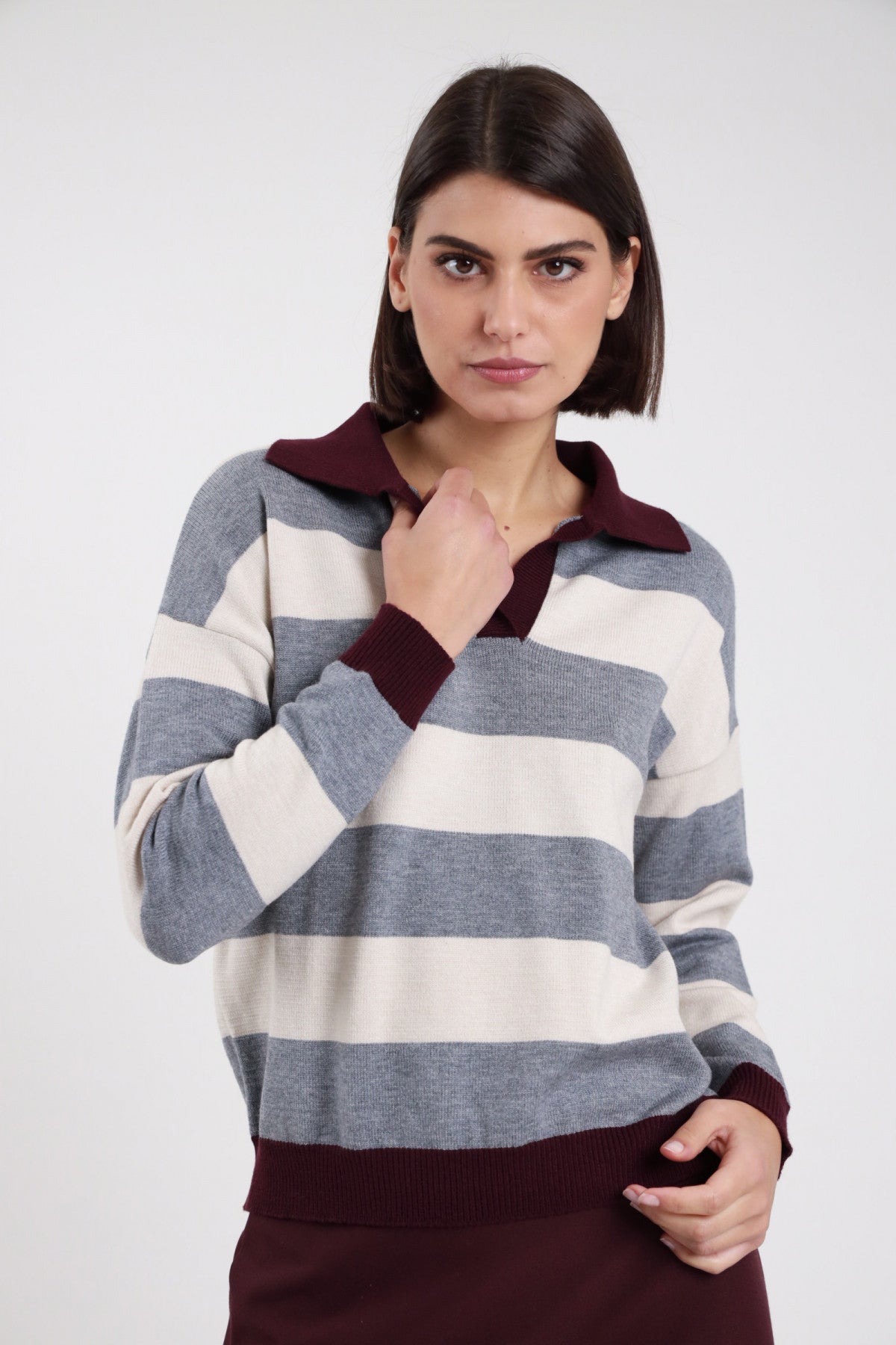 AI26 Susy Mix Maglia AI51360 Bordeaux