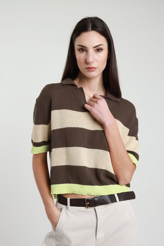 PE26 Susy Mix Maglia M93018 Giallo