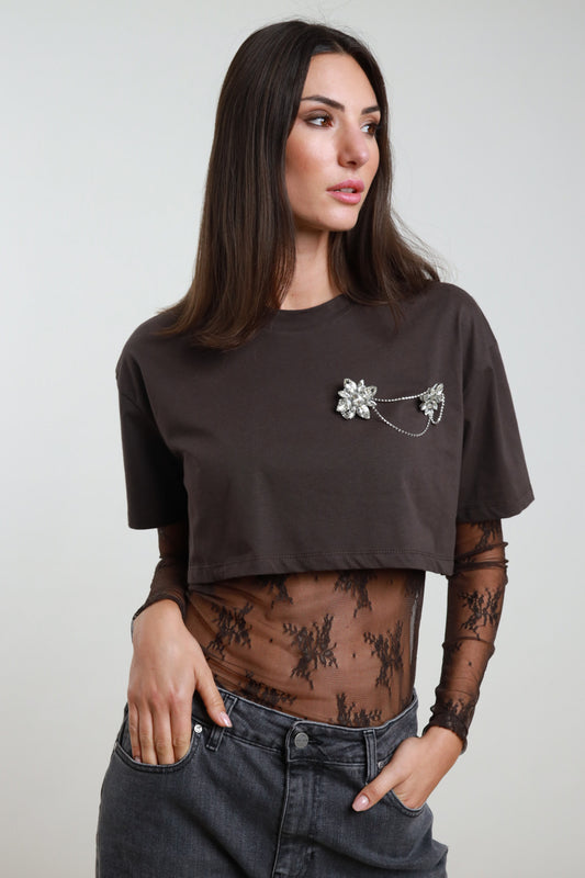 AI25 Susy Mix T-Shirt SH002747 Moro